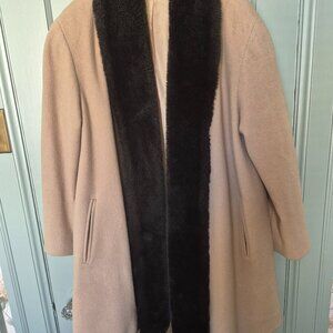 Vintage Camel Wool Coat